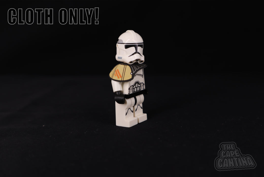 Galactic Empire and Republic Ranked Stormtrooper Folded Printed Pauldrons (Folded)