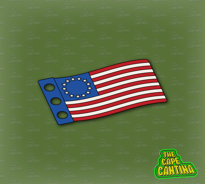 American-British Revolutionary War Flags