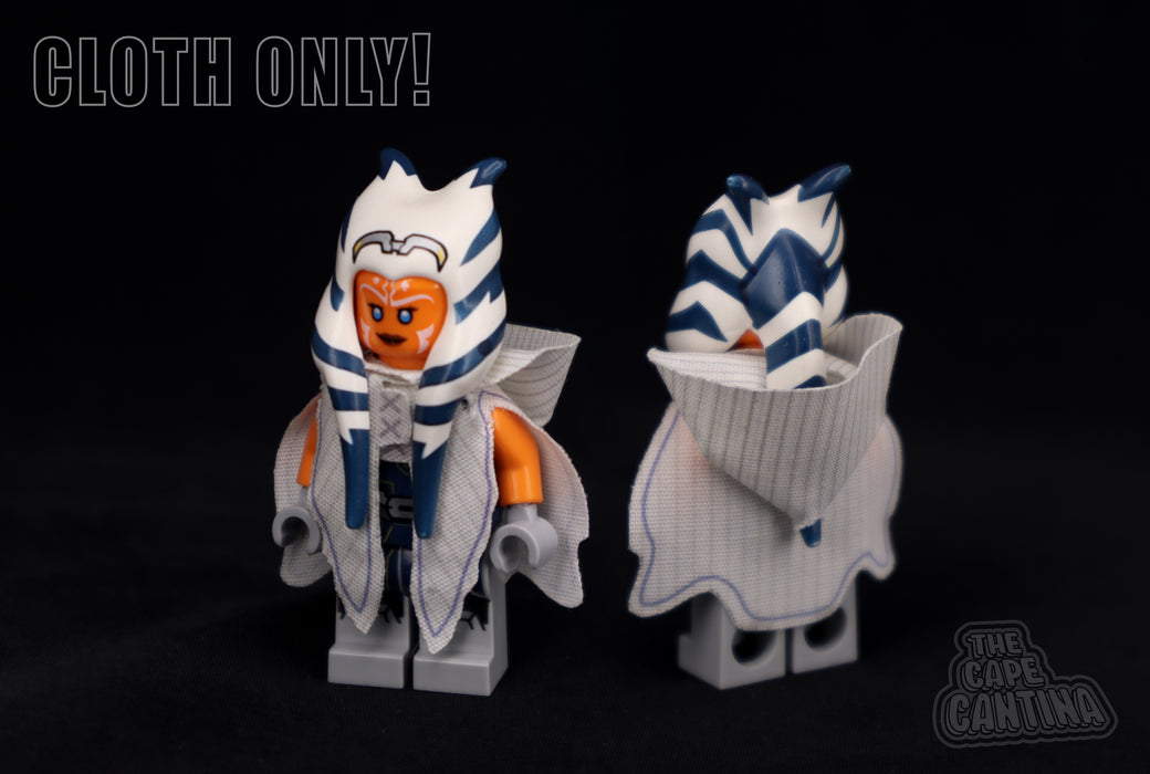 Deluxe Ahsoka White Cloak with Hood Set