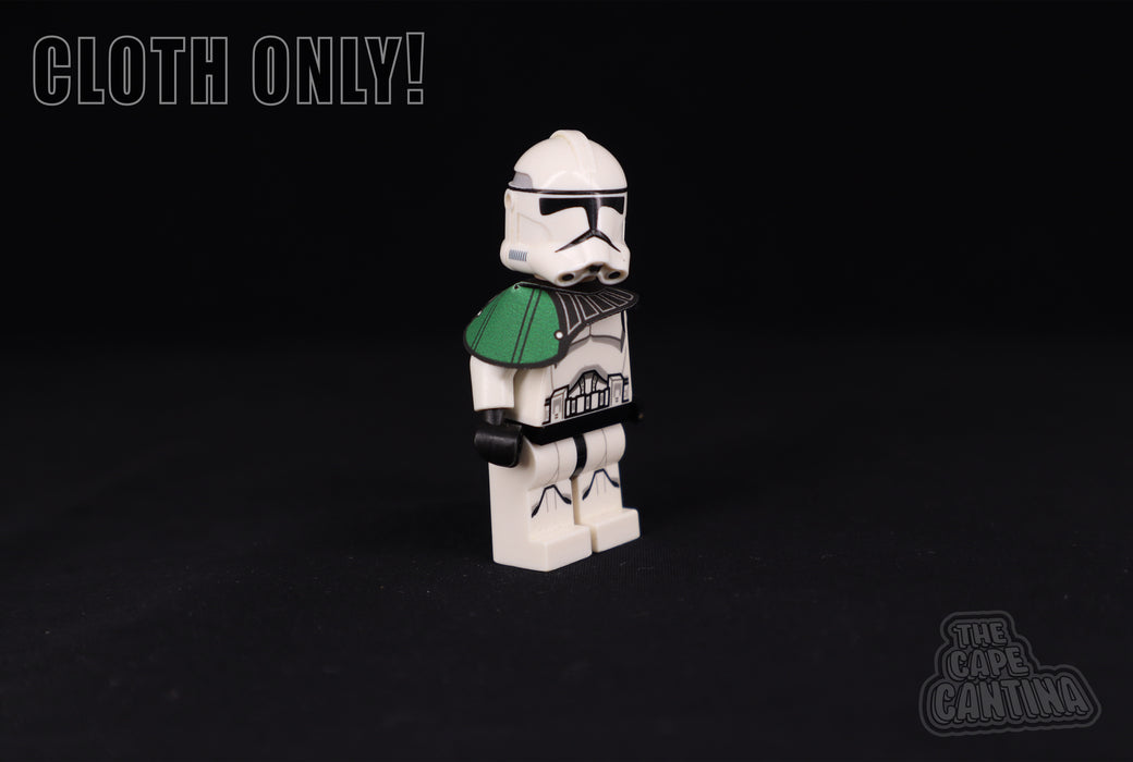 Galactic Empire and Republic Ranked Stormtrooper Folded Printed Pauldrons (Folded)