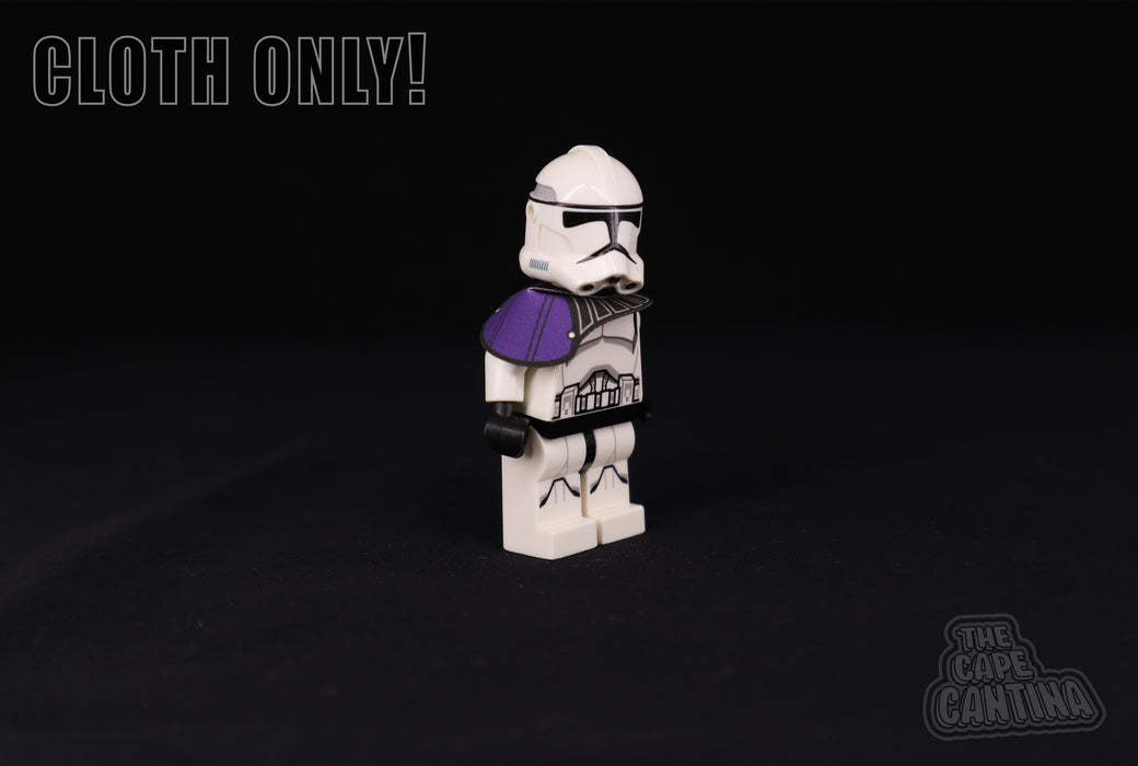 Galactic Empire and Republic Ranked Stormtrooper Folded Printed Pauldrons (Folded)