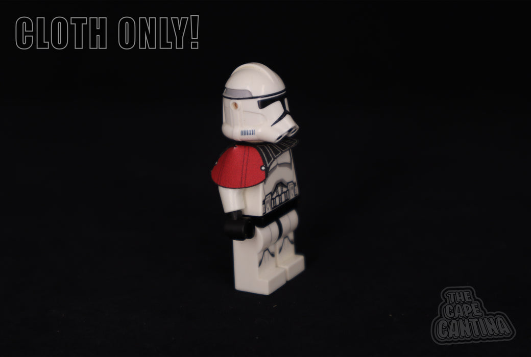 Galactic Empire and Republic Ranked Stormtrooper Folded Printed Pauldrons (Folded)