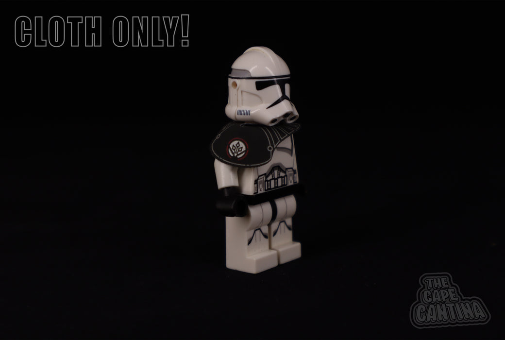 Galactic Empire and Republic Ranked Stormtrooper Folded Printed Pauldrons (Folded)
