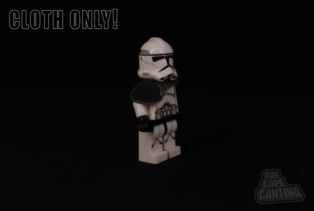 Galactic Empire and Republic Ranked Stormtrooper Folded Printed Pauldrons (Folded)