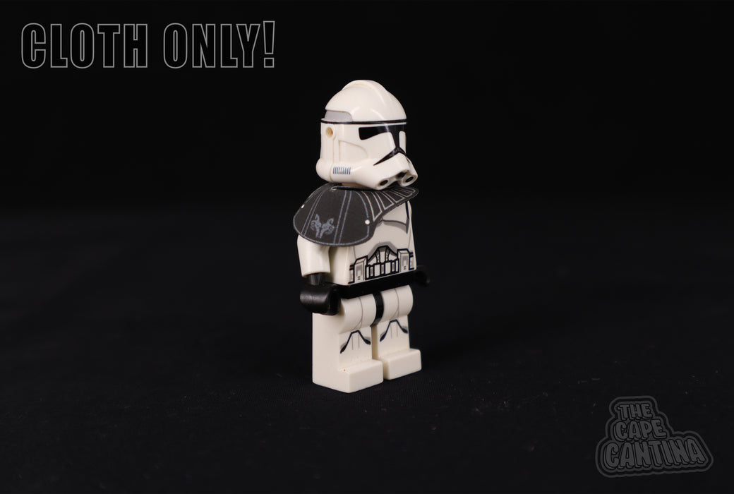 Galactic Empire and Republic Ranked Stormtrooper Folded Printed Pauldrons (Folded)