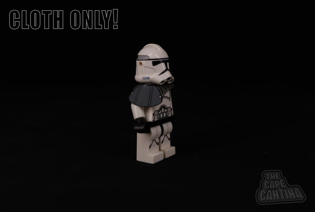 Galactic Empire and Republic Ranked Stormtrooper Folded Printed Pauldrons (Folded)