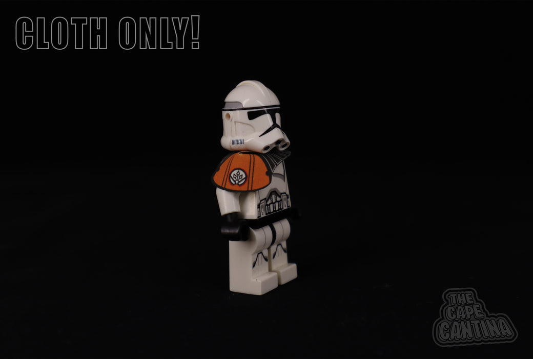 Galactic Empire and Republic Ranked Stormtrooper Folded Printed Pauldrons (Folded)