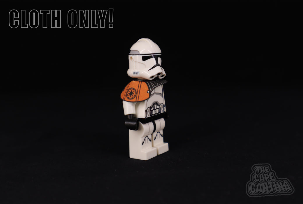 Galactic Empire and Republic Ranked Stormtrooper Folded Printed Pauldrons (Folded)