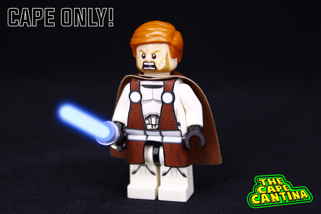 Jedi Master 2003 Cartoon Lancer Obi-Wan Kenobi Cloak Set