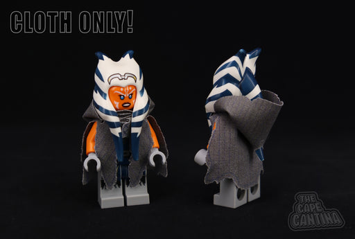 Deluxe Ahsoka Grey Cloak with Hood Set