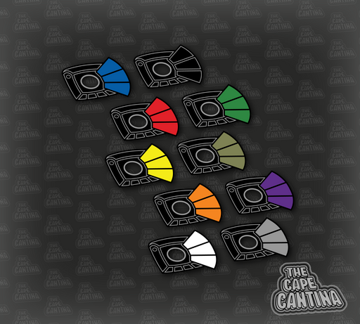 Custom Colored Phase 2 Clone Trooper Pauldrons for LEGO Minifigures (10 Colors)