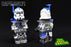 501st ARC Trooper Echo Clone Trooper Cloth Accessory Set for LEGO® Minifigures – Set of 2