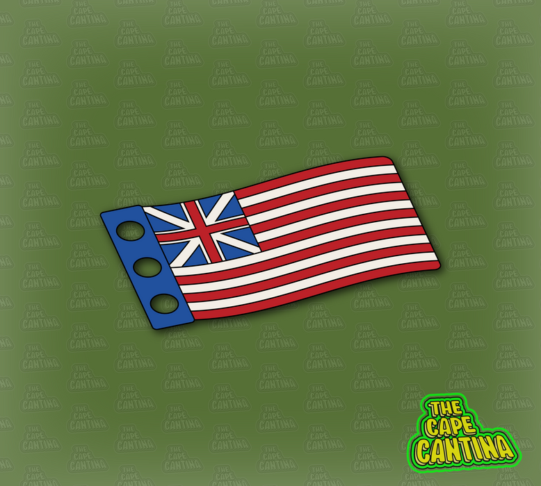 American-British Revolutionary War Flags