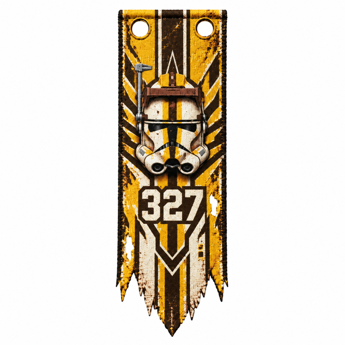 327th Star Corps Commander Bly Tattered Cloth Banner for LEGO® Minifigures