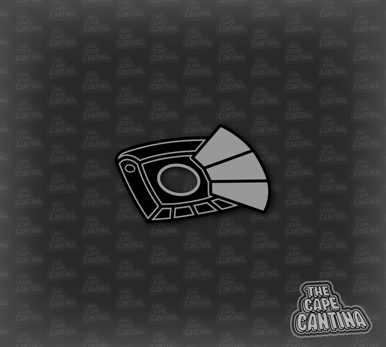 Custom gray Phase 2 Clone Trooper Pauldron Compatible with LEGO Minifigures
