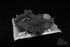 Dark gray plastic tent frame for custom cloth tents compatible with LEGO® Star Wars minifigure displays and dioramas.