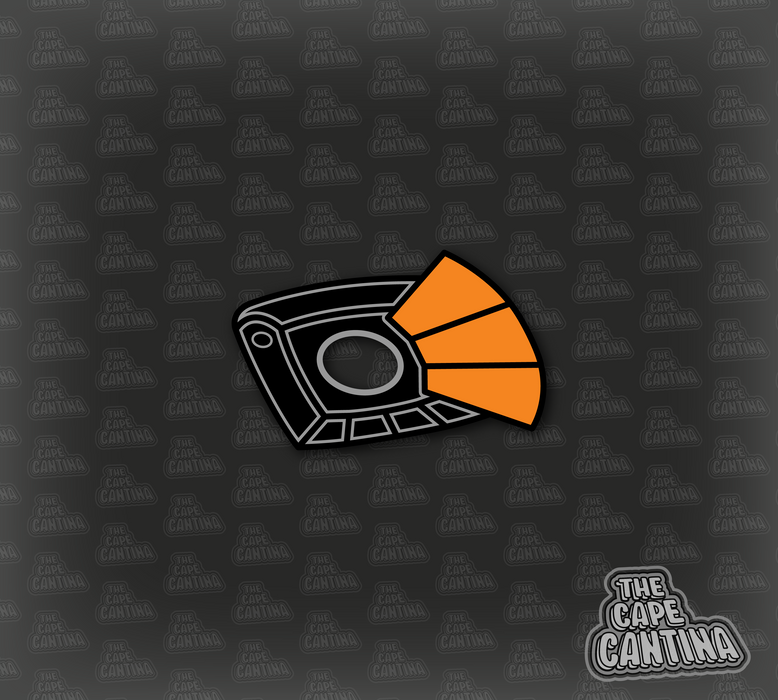 Custom orange Phase 2 Clone Trooper Pauldron Compatible with LEGO Minifigures