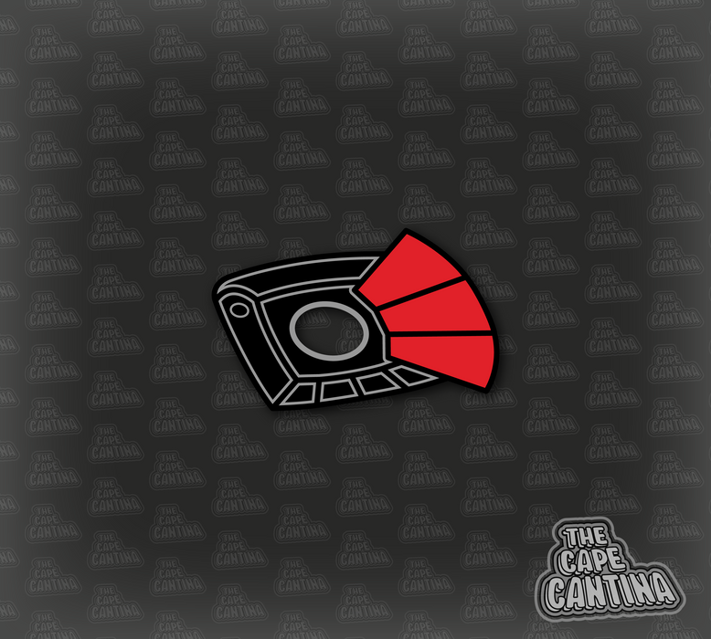 Custom red Phase 2 Clone Trooper Pauldron Compatible with LEGO Minifigures