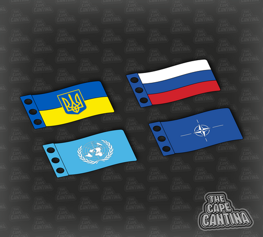 Russian-Ukrainian War Flags