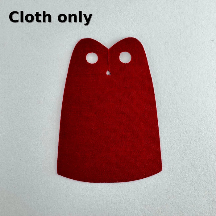Red cloth cape accessory for General Grievous  LEGO minifigure