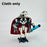 General Grievous inspired gray cloth cape displayed on LEGO minifigure on white background