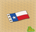 Texan-Mexican Texas Revolution War Flags