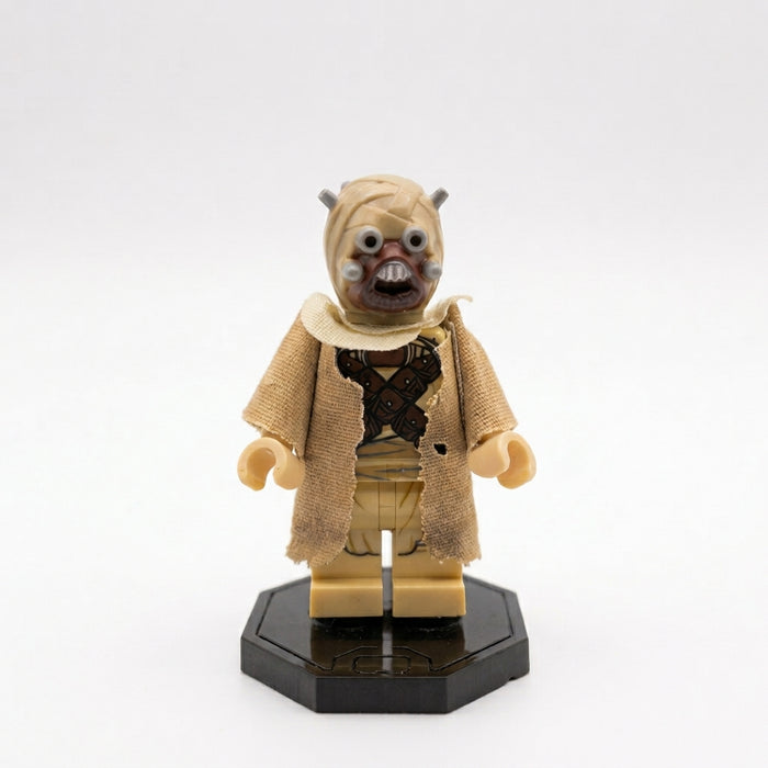 Tusken Raider custom cloth outfit inspired by The Book of Boba Fett for LEGO minifigure