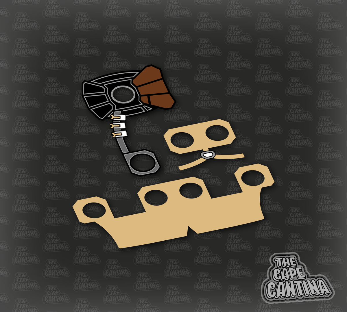 P2 327th Star Corps Commander Bly Cloth Set — The Cape Cantina